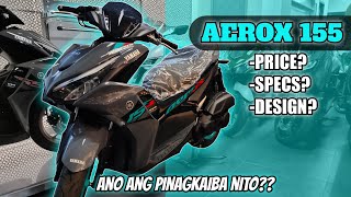 AEROX155  latest color  2023 MODEL 🇵🇭 [upl. by Wallack180]