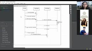 OOAD LAB MORE EXAMPLES OF SEQUENCE DIAGRAM IMPLEMENTATION IN STARUML CSE V SEM SAGE UNIVERSITY [upl. by Orford627]