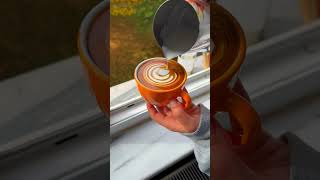 الرسم على القهوة بالحليب reels explore flux fyp viralvideo ronaldo coffee turkey shorts [upl. by Kinch137]