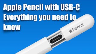 NEW Apple Pencil 3 with USB C  Everything you Need to Know [upl. by Aihsemek]