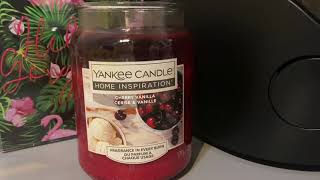 Yankee Candle Review Cherry Vanilla [upl. by Ahsropal]