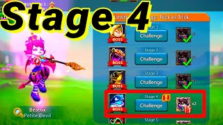 Lords mobile limited challenge trick vs trick stage 4  Lords mobile petite devil stage 4 [upl. by Ewald]