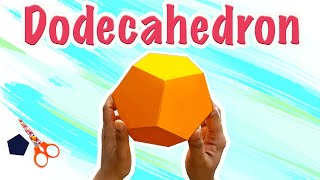 How to Make a Dodecahedron [upl. by Eynobe]