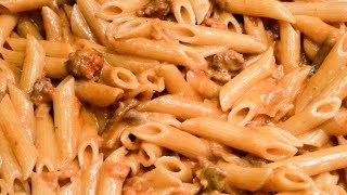 Penne alla boscaiola  Lumberjack Pasta by Bravobob [upl. by Durkin431]