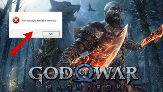 How To Fix Not Enough Available Memory Error in In God Of War Ragnarok [upl. by Gerti115]