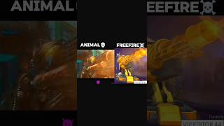 ANIMAL X FREEFIRE viralshortstatus freefirestatus [upl. by Anawal]