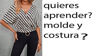 blusa para todas las edades molde y confeccion [upl. by Scharaga62]