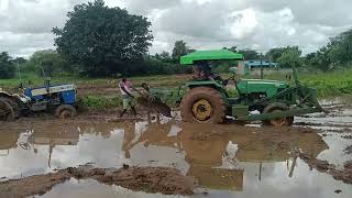 John deere tractor vs swaraj Tractor [upl. by Atsirc]