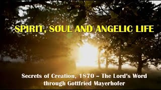 SPIRIT SOUL AND ANGELIC LIFE Secrets of Life 1870  Lords Word through Gottfried Mayerhofer [upl. by Annerahs]