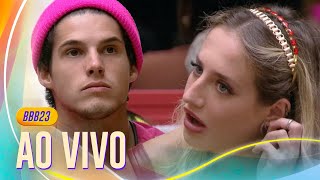 TADEU ALERTA BRUNA E GABRIEL SOBRE RELAÇÃO TÓXICA AO VIVO  BIG BROTHER BRASIL 23 [upl. by Rawlinson]