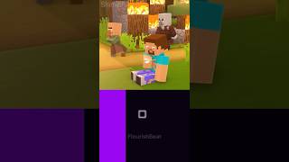 Minecraft Hardcore player can relate 😢  Shimeii  Glow Bouncing Square [upl. by Haiel]