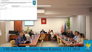 VIII Sesja Rady Gminy Stara Kornica [upl. by Kalagher]