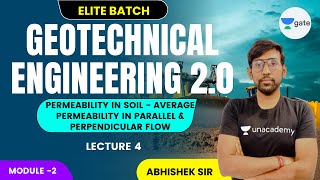 L 4  Permeability in soil Average permeability in parallel amp Perpendicular flow  Geotechnical 20 [upl. by Ul401]