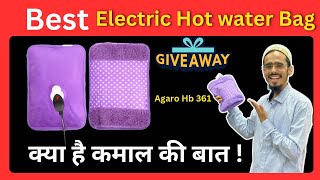 Best Electric Hot water Bag  क्या है इसमें इतना ख़ास जानकार रह जाएँगे हैरान  Agaro Hb 361 model [upl. by Jessalyn]