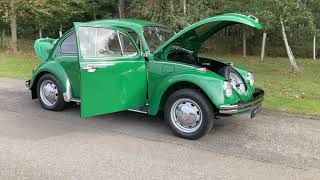 Absolute Classic Cars 1972 Volkswagen Beetle 1300  15900 mile from new SOLD [upl. by Attenahs]