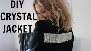 DIY CRYSTAL JACKET  KYLIE JENNER [upl. by Liba]