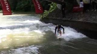 Munich Surf Open Wellenreiten auf der Isar [upl. by Mir]