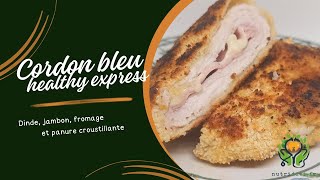 Cordon bleu express et diététique  la recette inratable   Nutridietfr [upl. by Rasec]