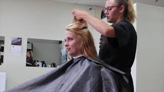 Olive LV  Pt 1 Buzzed Pixie at Barbers Free Video [upl. by Jankey]