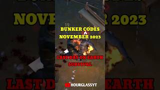 Bunker Alfas Codes for November 2023  Last Day on Earth Survival [upl. by Nnayelsel285]