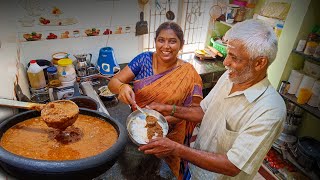 கொத்துக்கறி குழம்பு அம்மா செஞ்சு குடுத்தாங்க  கமகமன்னு சூப்பரா இருந்துச்சு  Kothukari Kulambu [upl. by Atnahsa]