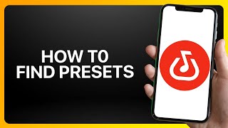 How To Find Presets In Bandlab Tutorial [upl. by Yedsnil]