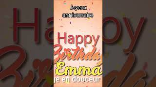 Chanson Joyeux anniversaire [upl. by Ahcsat]