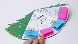 DIY christmas cards easy Christmas cards DIY [upl. by Eiramanin]