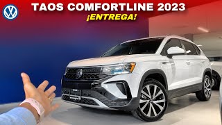 TAOS Comfortline 2023  ENTREGA de penúltimo Tengo blanco [upl. by May]