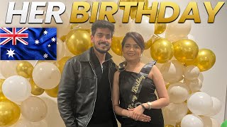 Her Birthday Celebration🇦🇺  Indian Students in Australia  Vlog 242 [upl. by Noyr]