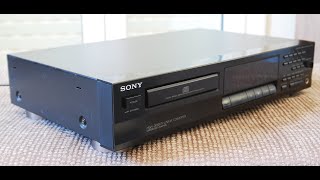 SONY CD PLAYER CDP215 [upl. by Maryanna]