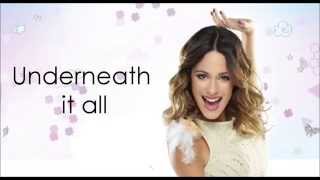 Violetta 3  Underneath It All LyricsLetra HD [upl. by Plumbo]