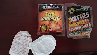 Hotties or Grabber Toe Warmers work great HOW TO KEEP YOUR TOES amp FEET WARM IN THE WINTER [upl. by Elsey]