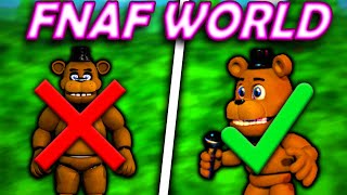 FNAF Hater Plays FNAF World [upl. by Harvie]