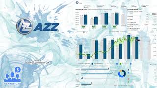 AZZ AZZ Inc Q2 2025 Earnings Conference Call [upl. by Lesnah]