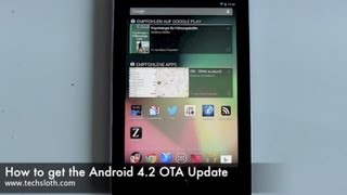 How to get the Android 42 OTA Update [upl. by Siroled]