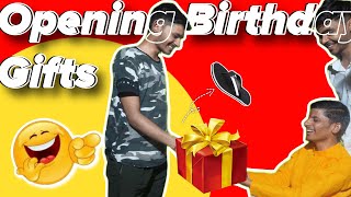 Opening Birthday Gifts🤑  Celebrating Birthday Party [upl. by Thinia]