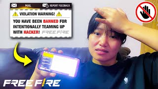 My Free Fire ID has been BANNED 😥 But HOW [upl. by Noguchi]