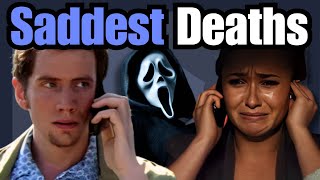 Top 5 SADDEST DEATHS In The SCREAM Franchise [upl. by Nyrhtac]