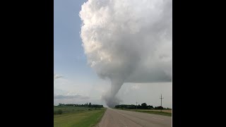 Scarth MB EF3 Tornado of 2020 [upl. by Cohla]