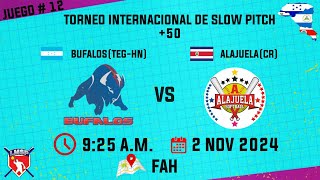 JUEGO 12 BUFALOS VS ALAJUELA LMSP  TEGUCIGALPA  HONDURAS [upl. by Aserehtairam]