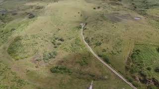 Views of Caerau Maesteg with a drone [upl. by Ainad]