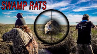 Hunting Giant Swamp Rats  Invasive Nutria Population Control [upl. by Aurea]