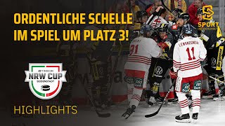 Timocom NRWCup Krefeld Pinguine vs Düsseldorfer EG  Highlights  Spiel um Platz 3 [upl. by Itisahc44]