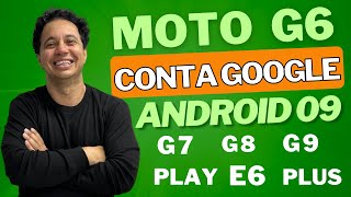 Como Remover Conta Google Moto G6 Play Android 9  Sem 💻 [upl. by Xenophon]