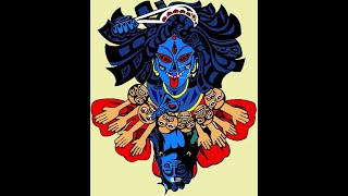 Mother Goddess Kali  used Haida Tsimshian Formline art [upl. by Eikciv]