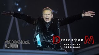 Depeche Mode live Barcelona Primavera Sound 2023 FULL CONCERT [upl. by Chaney673]