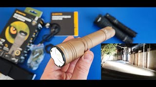 НОВИНКА пушка фонарь Armytek Dobermann Pro Magnet Usb Sand survival everydaycarry flashlight edc [upl. by Marthena303]