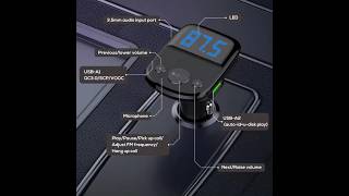 New 20W Handsfree Modulator Car Charger 24A Dual USB Car MP3 Player Wireless radio fm transmitter [upl. by Nyletac]