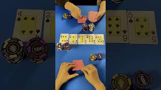 WE POKER The opponent is very aggressive foryou casino whowins poker [upl. by Rebecca]